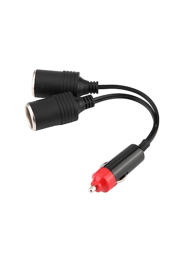 Geeroyoo Araç Sigara Çakmak Bölücü 2 Çıkışlı, 12-24v, 80w, Abs Kasa, Evrensel Uyumlu Araç, Kamyonet, Suv