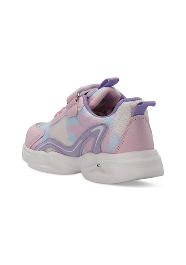 Slazenger KLARION Çocuk Cırt  Cırt lı Pembe - Mor Günlük Spor Ayakkabısı