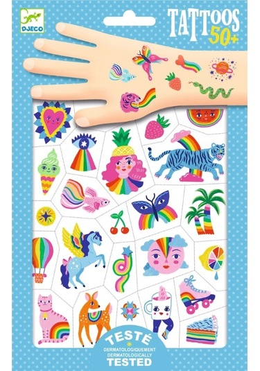 Djeco Dövme / Gökkuşağı