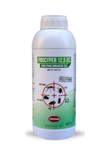 Profarm Procyper 12.5 EC Konsantre Dış Parazit Öldürücü 1 L