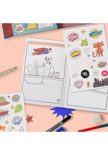 Tiger Tribe Comic Book Kit - Practice Plan Create