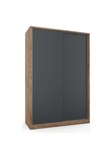 Vega Raydolap 140x210 - Sürgülü - Atlas Çam - Antrasit