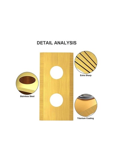 Dancemonkey Worx Landroid Çim Biçme Makinesi Yedek Bıçakları, 36 Adet Paslanmaz Çelik