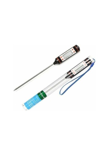 Tp Daldırma Saplama Tipi Dijital Gıda Sıcaklık Ölçer Termometre - Termometreler - 2 Yıl