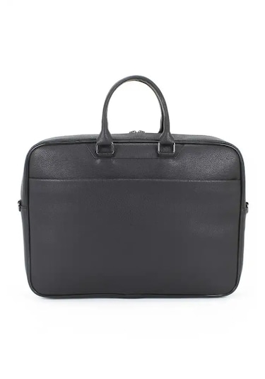 Case Club 17.3 İnç Omuz Askılı Unisex Laptop Evrak Çantası Taba
