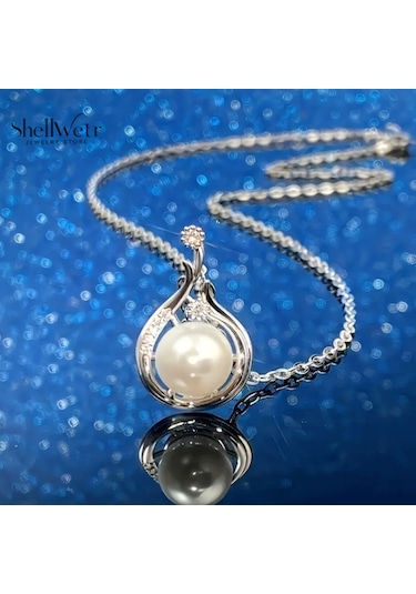 Lovina İnci Set Gümüş Kaplama Kolye Ve Bileklik 2 Li Set Gümüş