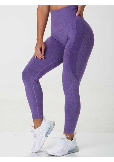 Tongxida Kadın Yüksek Bel Fitness Taytları, Push Up Spor Kayısı Renkli, 22 Renk Seçenekleri Ten Rengi