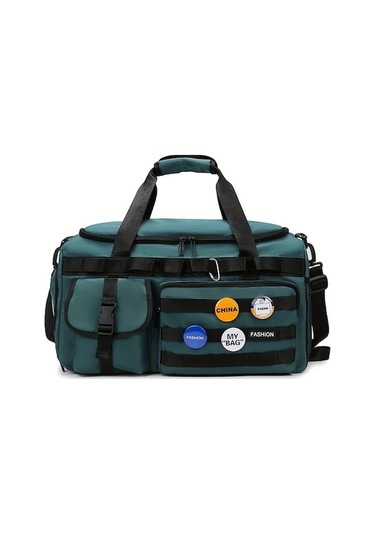 Sandwich Motion003 Koyu Yeşil Büyük Kapasiteli Islak/kuru Bölmeli Sırt Çantası Spor Ayarlanabilir Askı Koyu Yeşil