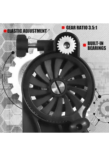Xuweiwei Moloca Siyah Balıkçılık Hattı Winder Sku A Kullanımı Kolay Dayanıklı Spooler Balıkçılar İçin Anneler Günü Hediyesi