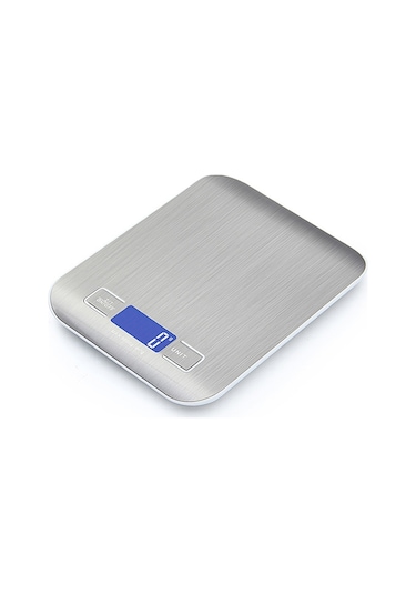 Sones Paslanmaz Çelik Küçük Gıda Elektronik Terazisi Mutfak Taşınabilir Fırın Elektronik Terazisi, Renk: 10kg/1g