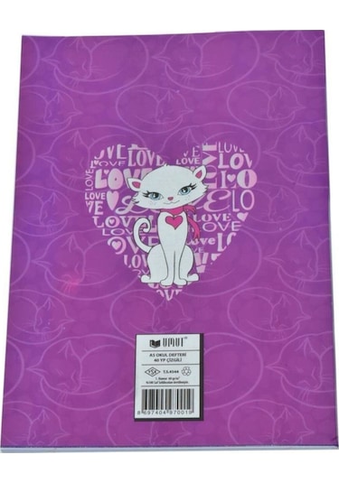 Karton Kapaklı 40 Yp. Çizgili A5 Defter