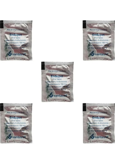 Santavet Endopett İç Parazit Tablet 5 Adet