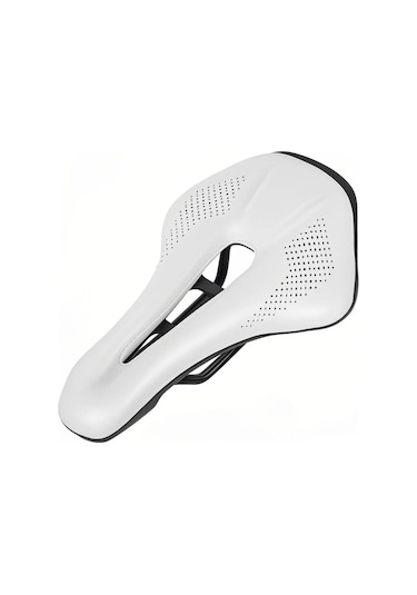 Jeehugo Beyaz Ultralight Bisiklet Jantı: Konforlu, Havalandırmalı, Darbe Emici, Dayanıklı Pu Malzeme İle Dağ Yolu Ve Yol Bisikletleri İçin Beyaz