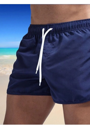 Obanıco Havuzda Ve Denizde Yüzmek İçin Şortsu Plaj Şortları 221806232 Mavi