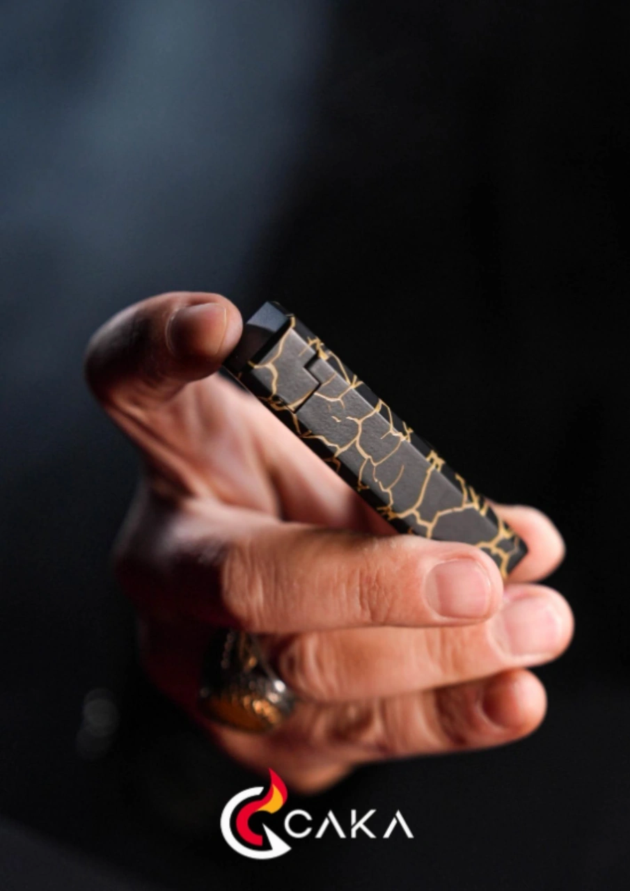 Caka Lighter Collection Black Serisi Premium 3 Lü Set Siyah