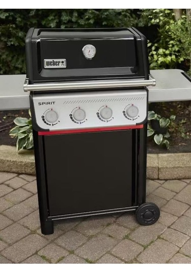 Weber Spırıt E-410 Gazlı Barbekü Mangal-222 Siyah