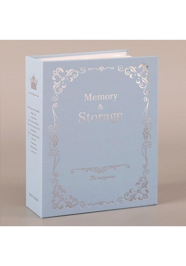 Novahub Mavi Fotoğraf Albümü Ekleme Tipi 4d Büyük 6 İnç 100 Plastik 6 İnç Çocuk Fotoğraf Albümü Sıcak Damgalama Pict