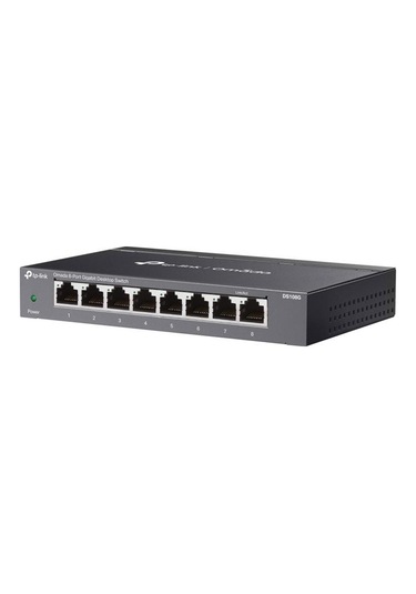 TP-Link Omada DS108G 8 Port Gigabit Masaüstü Metal Kasa Switch