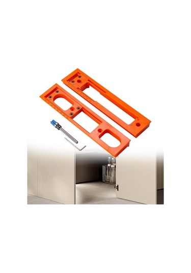 Homyl Kapı Menteşesi Jig Kilidi Ahşap Dolap Donanımı Yuvası 5,5cmx22cm