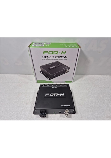 For-x Xq-112rca-2 Rca Giriş-12 Rca Çıkış-anfi Rca Çıkışı Çoğaltıcı