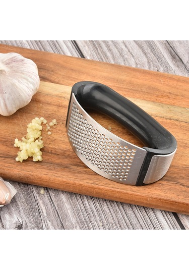Kosona 304 Paslanmaz Çelik Yaylı Sarımsak Ezici Seti - Silikon Soyucu Ve Fırça İle Hızlı Ezme, Pratik Kullanım Renkli Kutuda Diğer