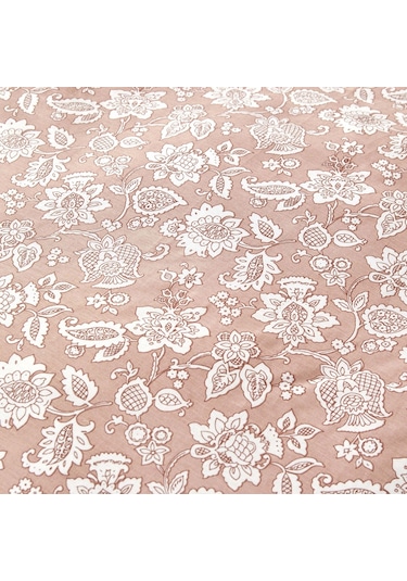 Karaca Home Celerina Pembe %100 Pamuk Çift Kişilik Fitted Nevresim Takımı Pembe