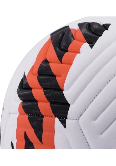 Halı Saha Futbol Topu Neon Kırmızı Dayanıklı Tpu Kaplama Pompa Hediyeli No:5 Kırmızı