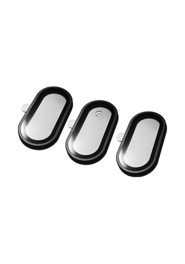 Fastbuy Meta Quest 3 Vr Kulaklık İçin 3 Adet Hd Temperli Cam Lens Koruyucu Film - Siyah Siyah