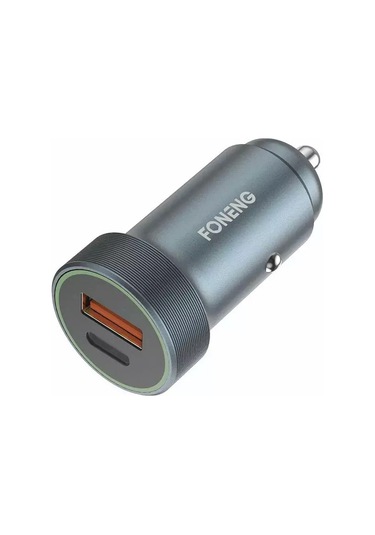 Foneng C16 30w Type-c + Usb Araç İçi Şarj Adaptörü -