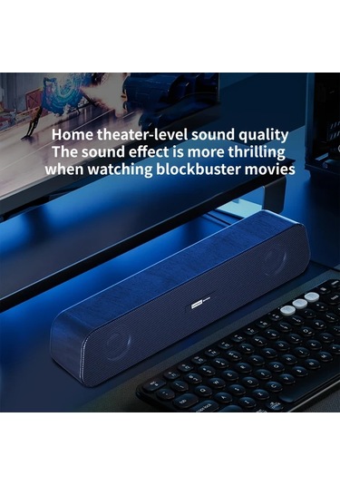 Willowhaven Lenovo Usb Bağlantılı Siyah Masaüstü Hoparlörler, Surround Ses Ve Gelişmiş Ses Deneyimi