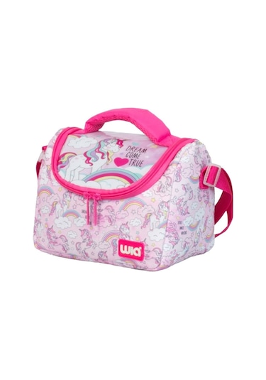Wia Pembe Dondurma Kız Çocuk Beslenme Çantası - Isı Yalıtımlı Çok Renkli