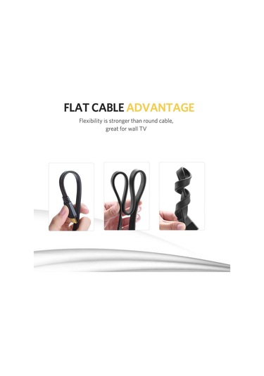 Ugreen Hdmi 2.0 4K Ses Ve Görüntü Kablosu 3 Metre