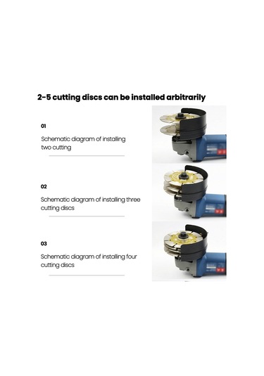 Youmex "100 Tip Açılı Taşlama Makinesi Dönüşüm Seti - Duvar & Fayans Oluk Açma Aksesuarı 7 Distörlü "