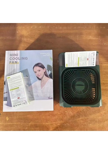 Eternal Luck 006A Led Gece Lambası USB Taşınabilir Elektrikli Fan 006