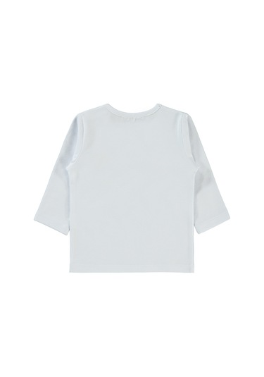 Civil Baby Kız Bebek Sweatshirt 6-18 Ay Beyaz 19958733223w1-13 Beyaz
