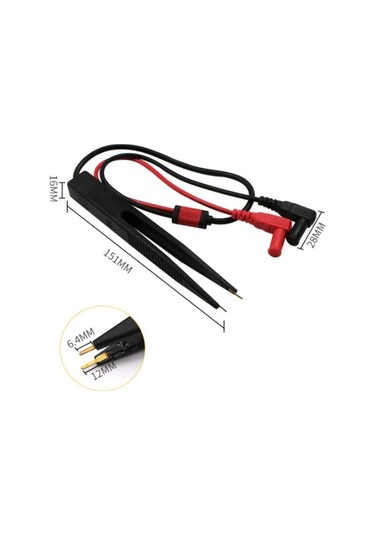 Butu Çip Testi Bileşen Lcr Test Aracı Multimetre Test Cihazı Metre Kalem Test Probu Kurşun Cımbız Uçları