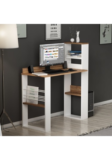 Aron Çalışma Masası Beyaz - Kemençe