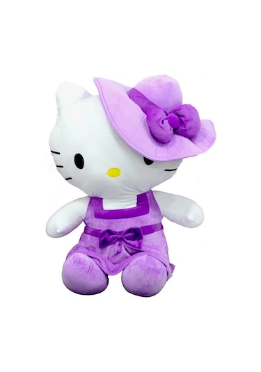Mey İthalat Peluş Hello Kitty Elbiseli Şapkalı 36 Cm