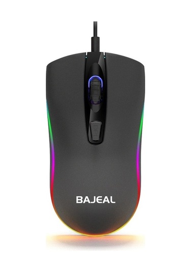 Prestigegoods Bajeal D1 Rgb Usb Kablo Fare - Ergonomik Oyun Fare D1