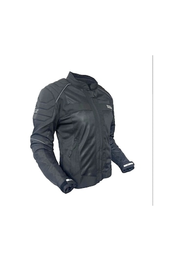 Forte Gt Dark Night Cordura Bayan Yazlık Motosiklet Montu Siyah