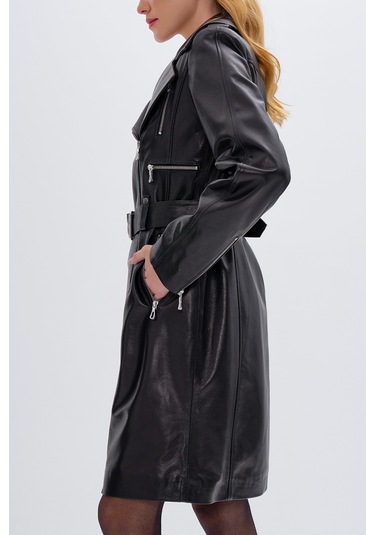 Valmenti Kadın Hakiki Deri Siyah Deri Deri Mont 616 Z-3951 Bn Derımont Sk24/25 Sıyah Dr Siyah