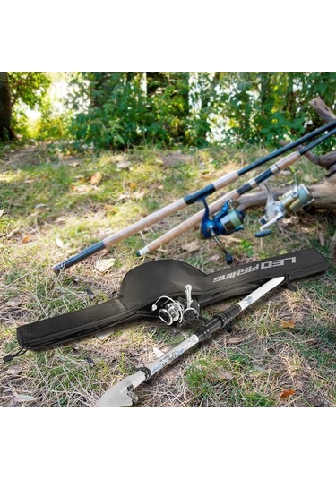 Pazly 85/106/126cm Omuz Askılı Olta Takımı Saklama Çantası Balıkçılık Ekipma