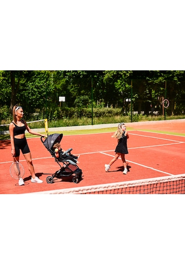Lorelli Fiorano Spor Alüminyum Kabin Bebek Arabası Black