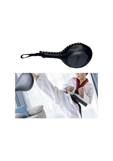 Pazly Suntek Taekwondo Kick Pad, Kickboks Sparring Yumruk Siyah Gri Antrenman Ekipmanı Siyah - Gri