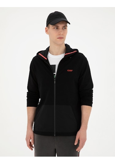 Pierre Cardin Erkek Siyah Sweatshirt 50285410-vr046 Siyah