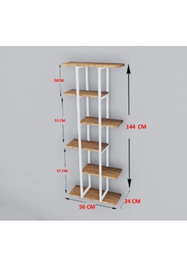 Titan Çiçeklik Beyaz Ve Atlantik Çam