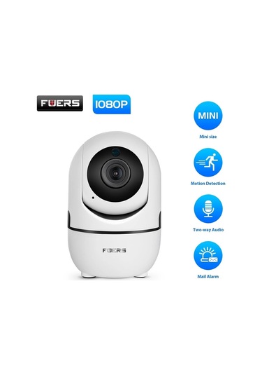 Ev Güvenlik 1080p Wifi Akıllı Kamera Bebek Monitör Hareket Algılama Sesli Alarm Ses Dinleme Gece Görüş Tf Kart Bulut Depolama Bebek Kamerası