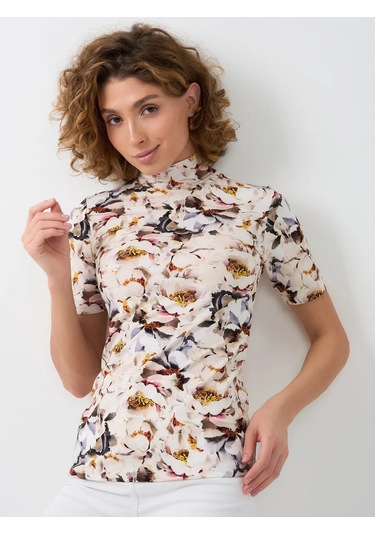 Sherbi Balıkçı Yaka Büyük Ve Küçük Bedenler Uzun Kollu 366009700 Beyaz