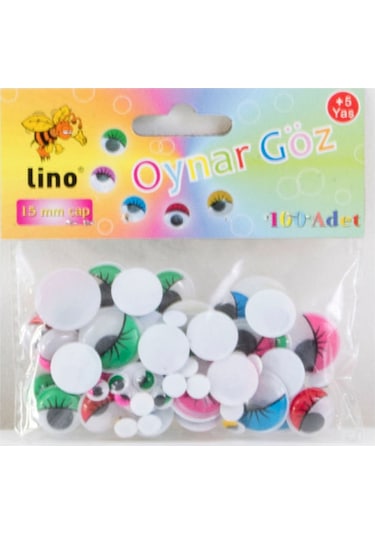 Lino Oynar Göz Renkli Karışıık Boy 50'li