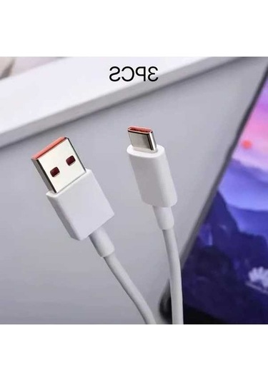 Fastbuy Dream011 120w Hızlı Şarj Kablosu 6a Usb-c 2m Xiaomi Huawei Redmi İçin Uyumlu 3 Adet Surge Flash Charge